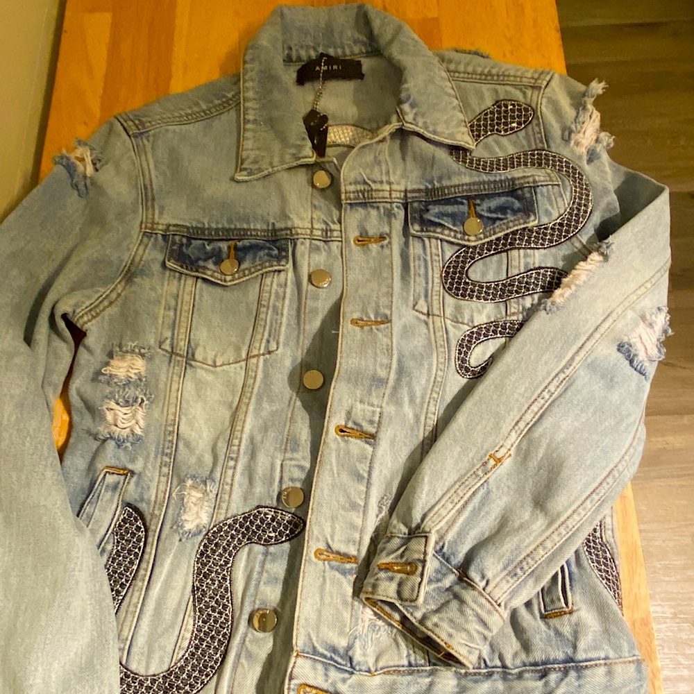 Amiri Jean Jacket